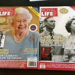 2 Royal Life Magazines KATE MIDDLETON PHOTOS Visit to Wales & Denmark